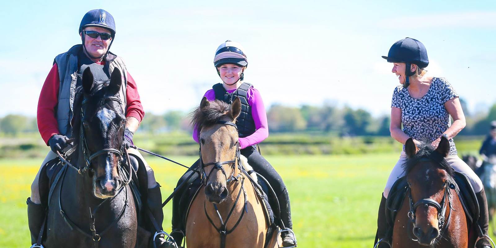 horse riding