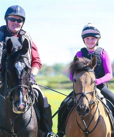 horse riding